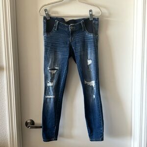 Liz Lange Ankle Skinny Maternity Jeans